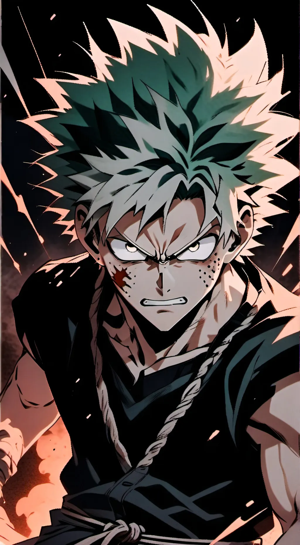 ai character: Katsuki  background