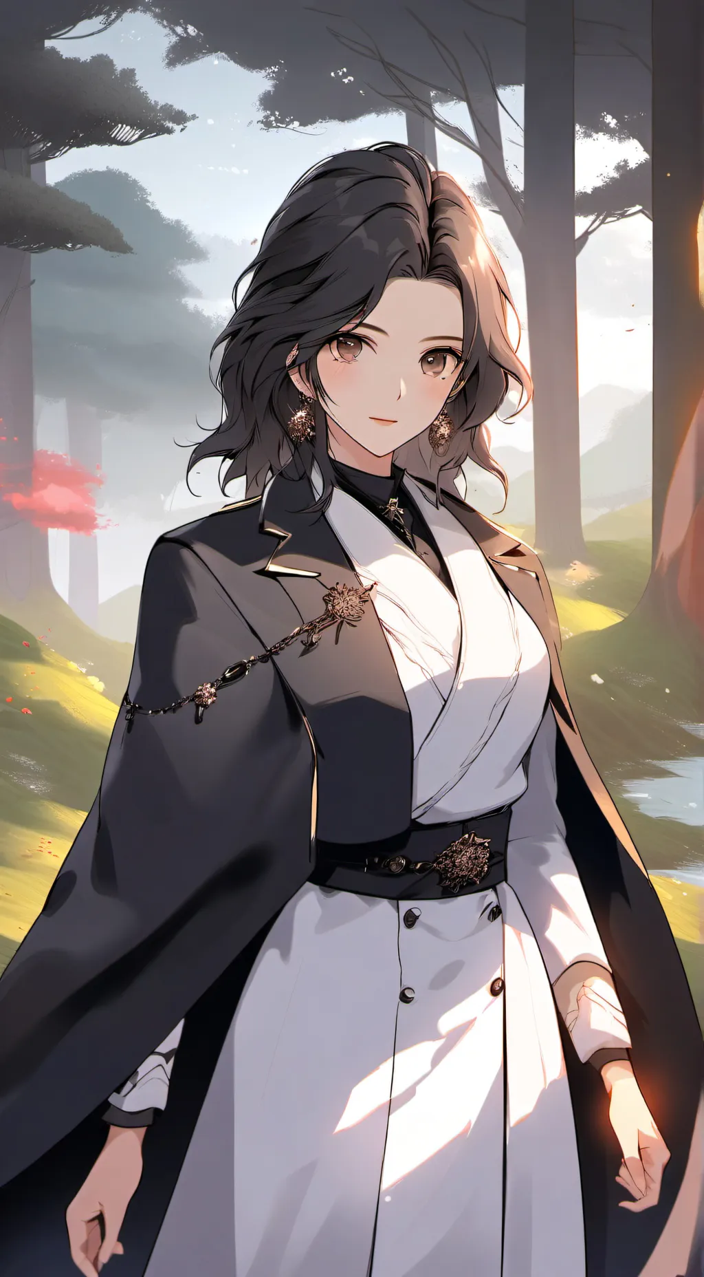 ai character: Nicole wallace  background