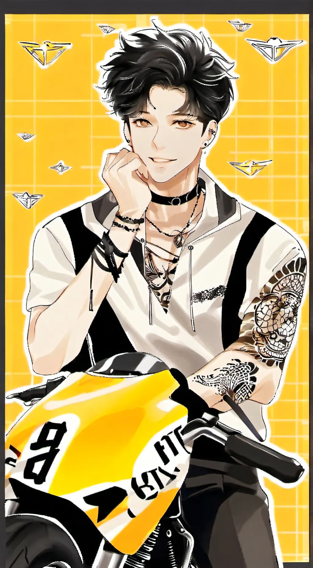 ai character: Lane background