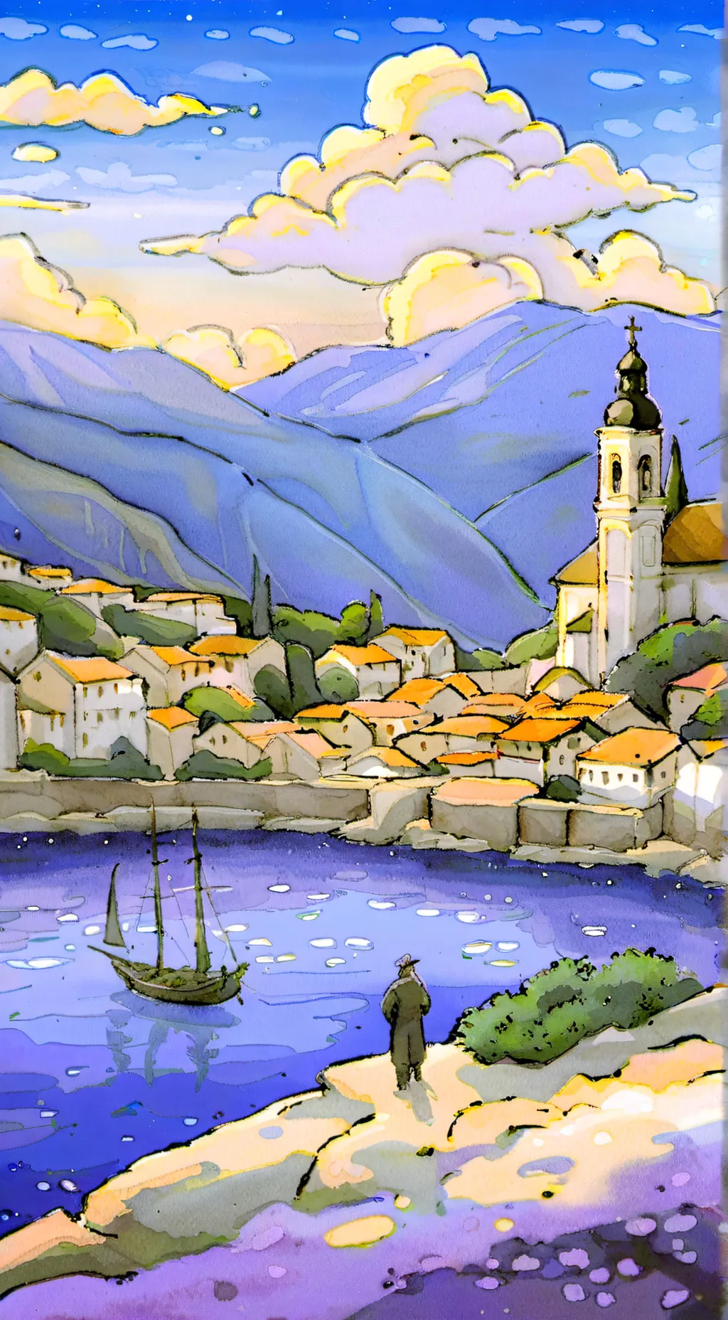 ai character: NO ME CANSO XDDDDD background