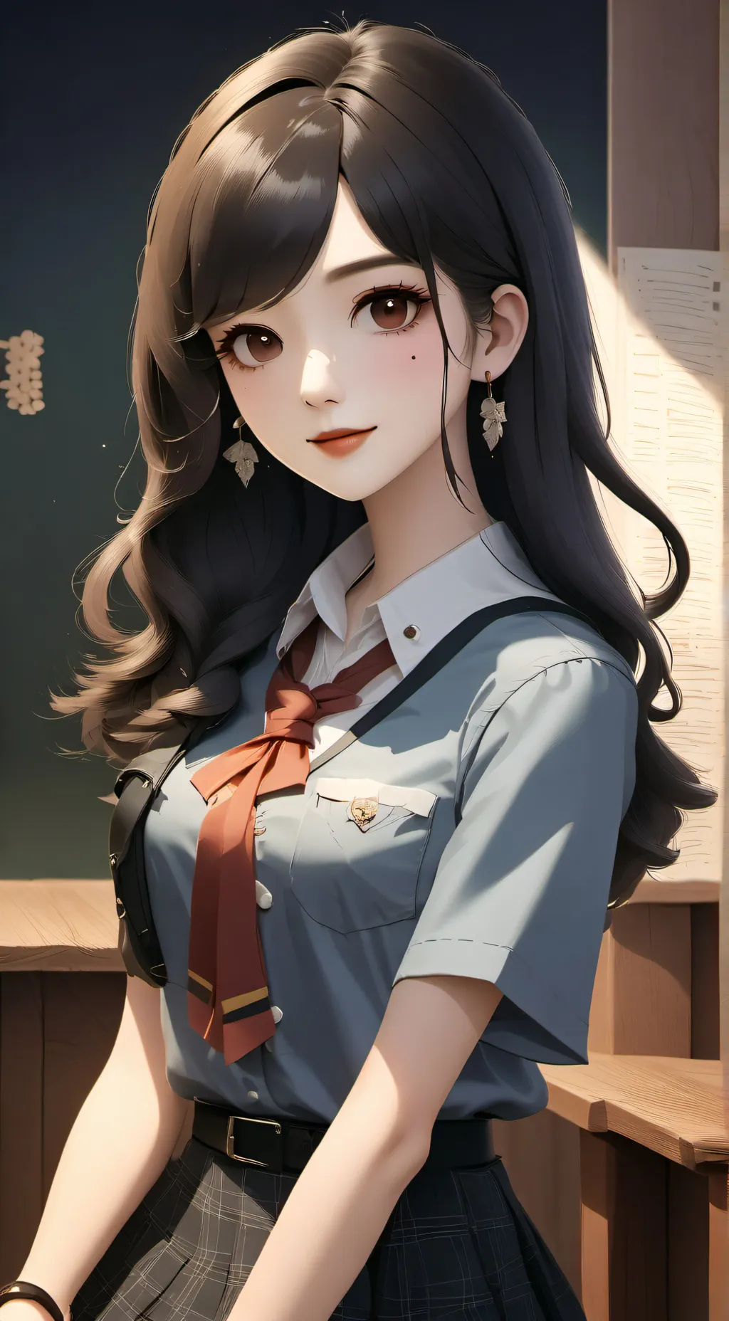 ai character: Таша  background