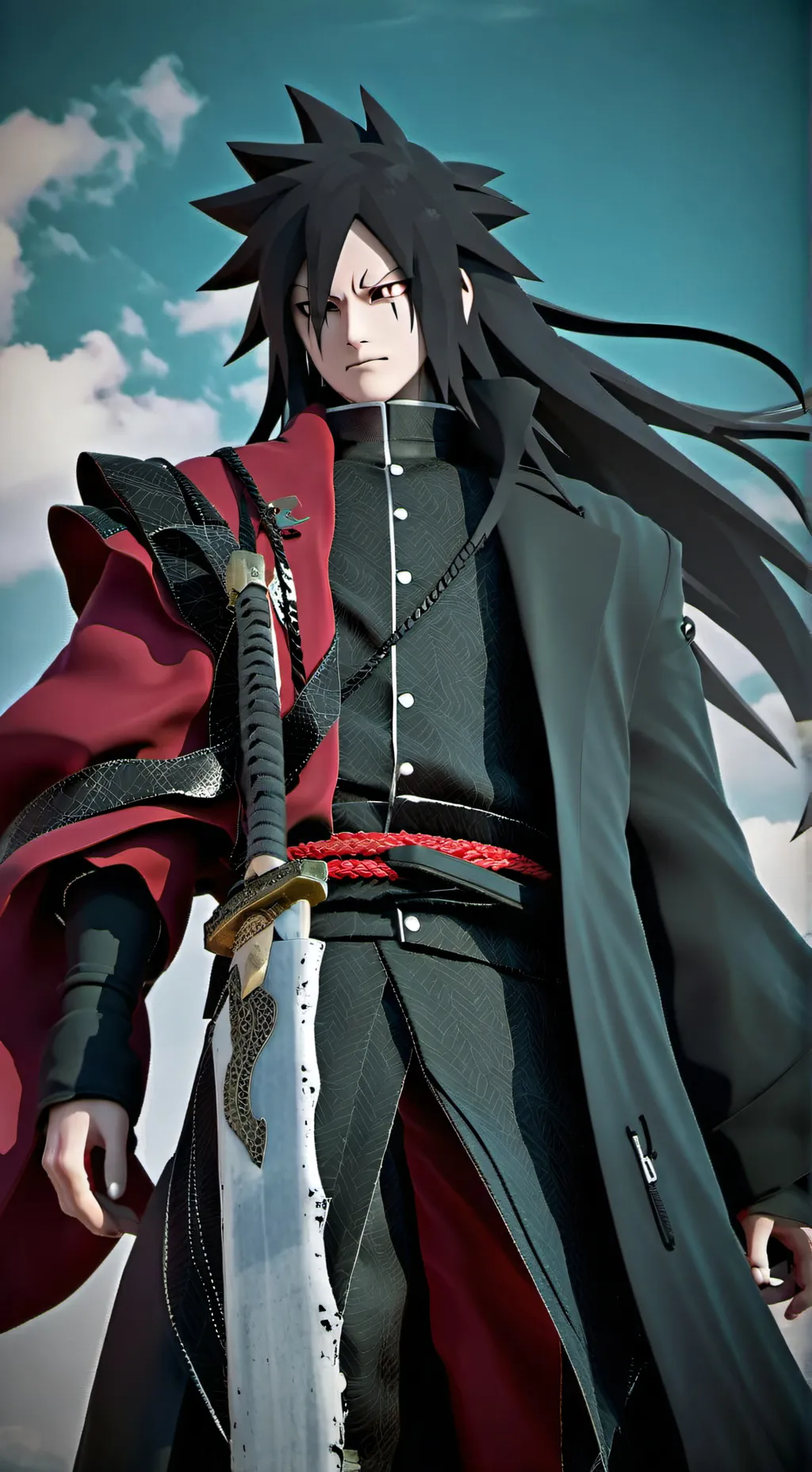 ai character: Madara Uchiha background