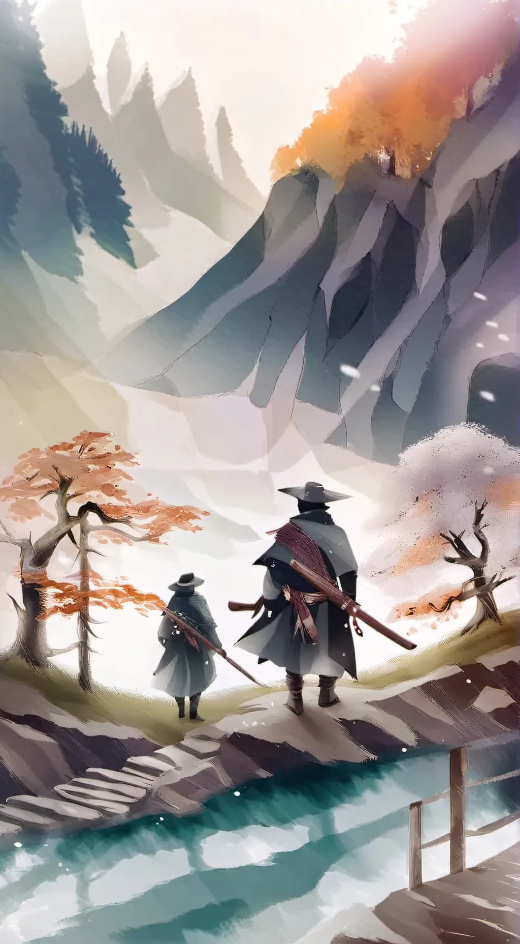 ai character: sheim x katania background