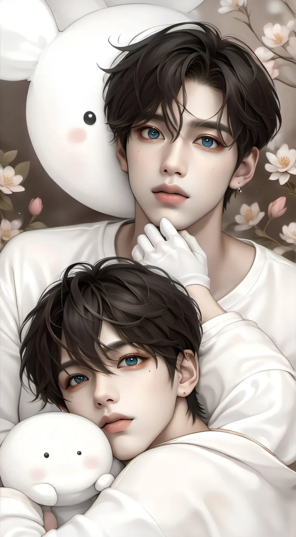 ai character: Lucifer y satanás background