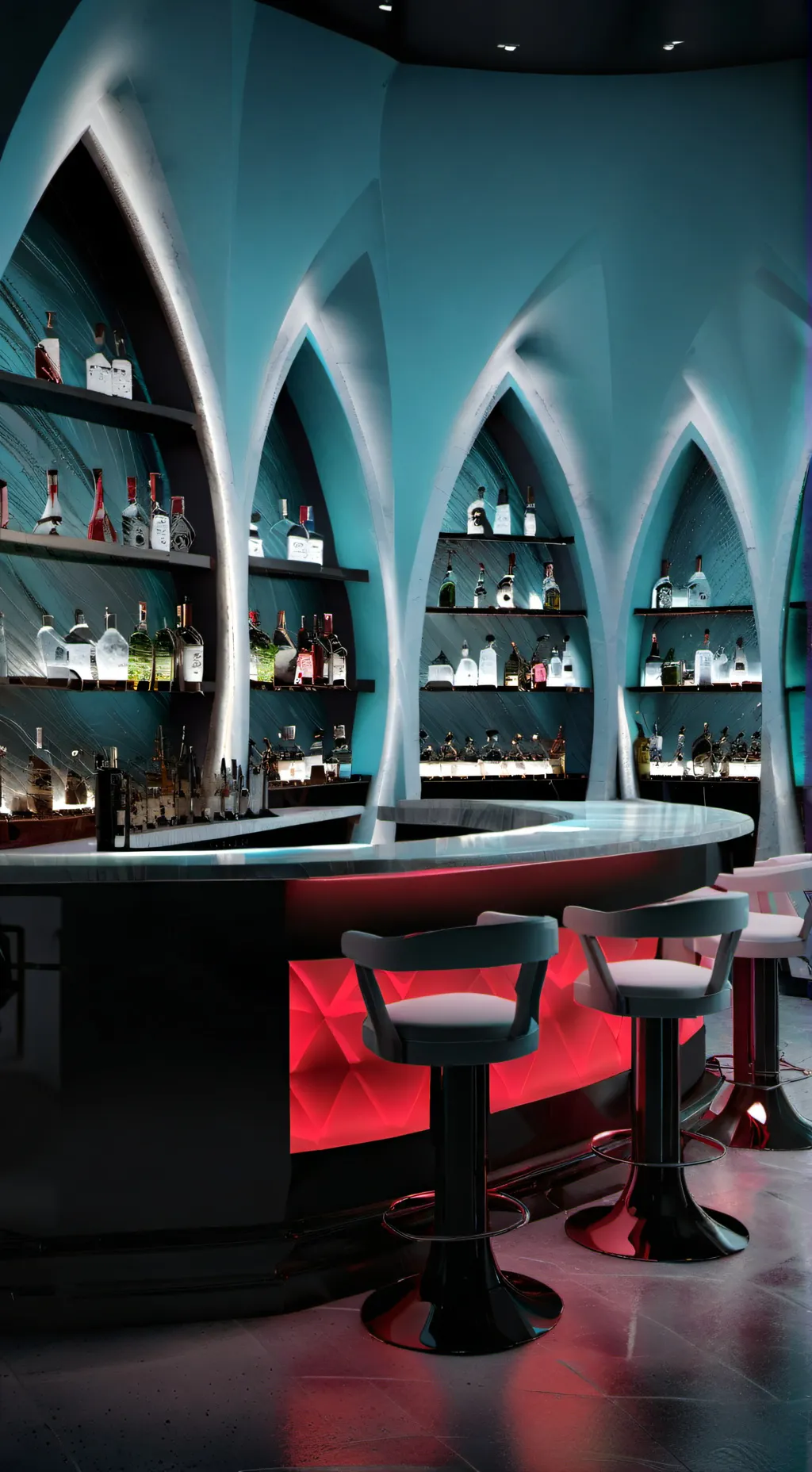 ai character: jjk at bar  background