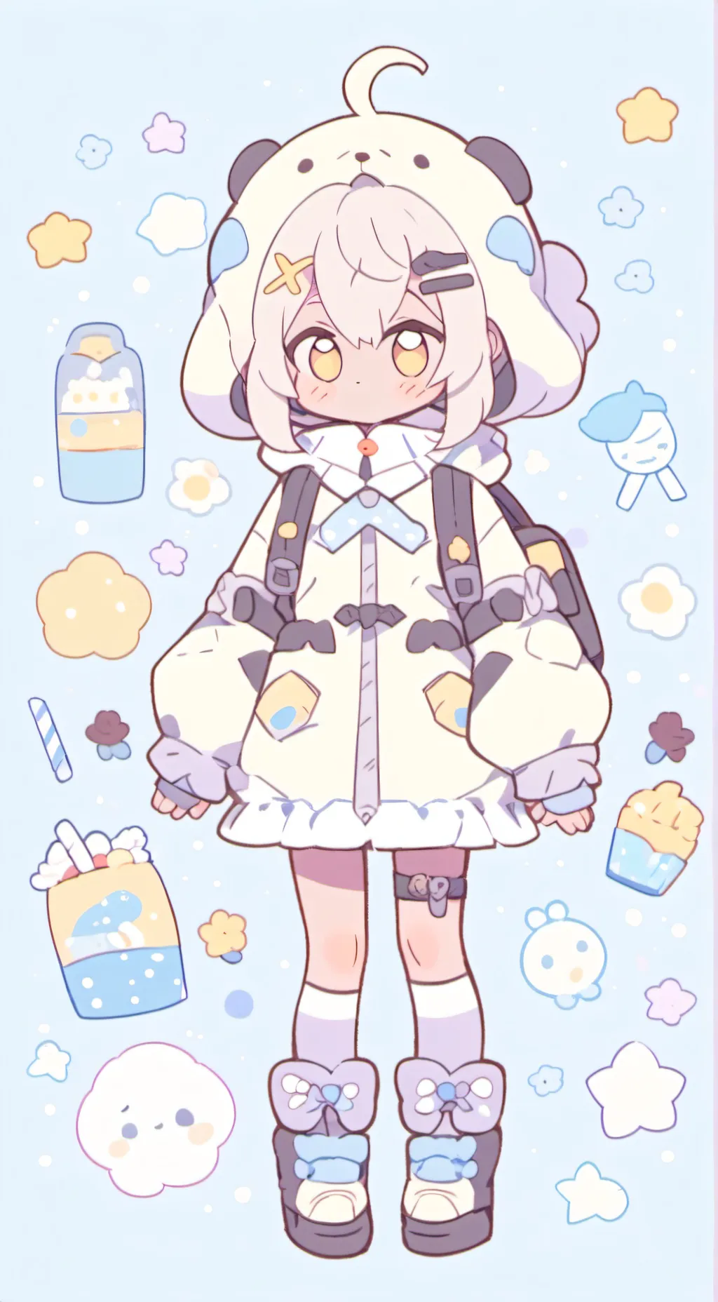 ai character: lolli background