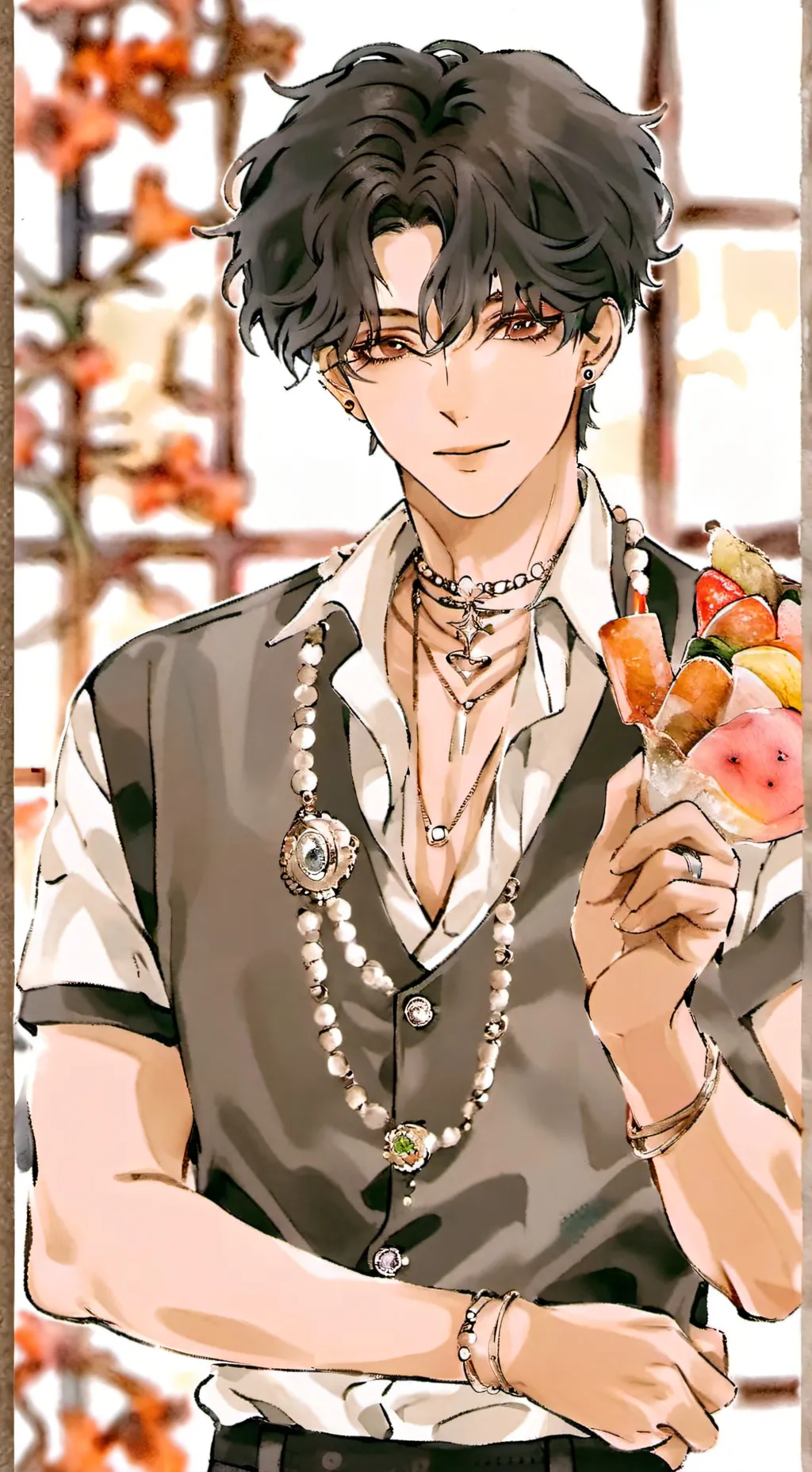 ai character: Abraham  background