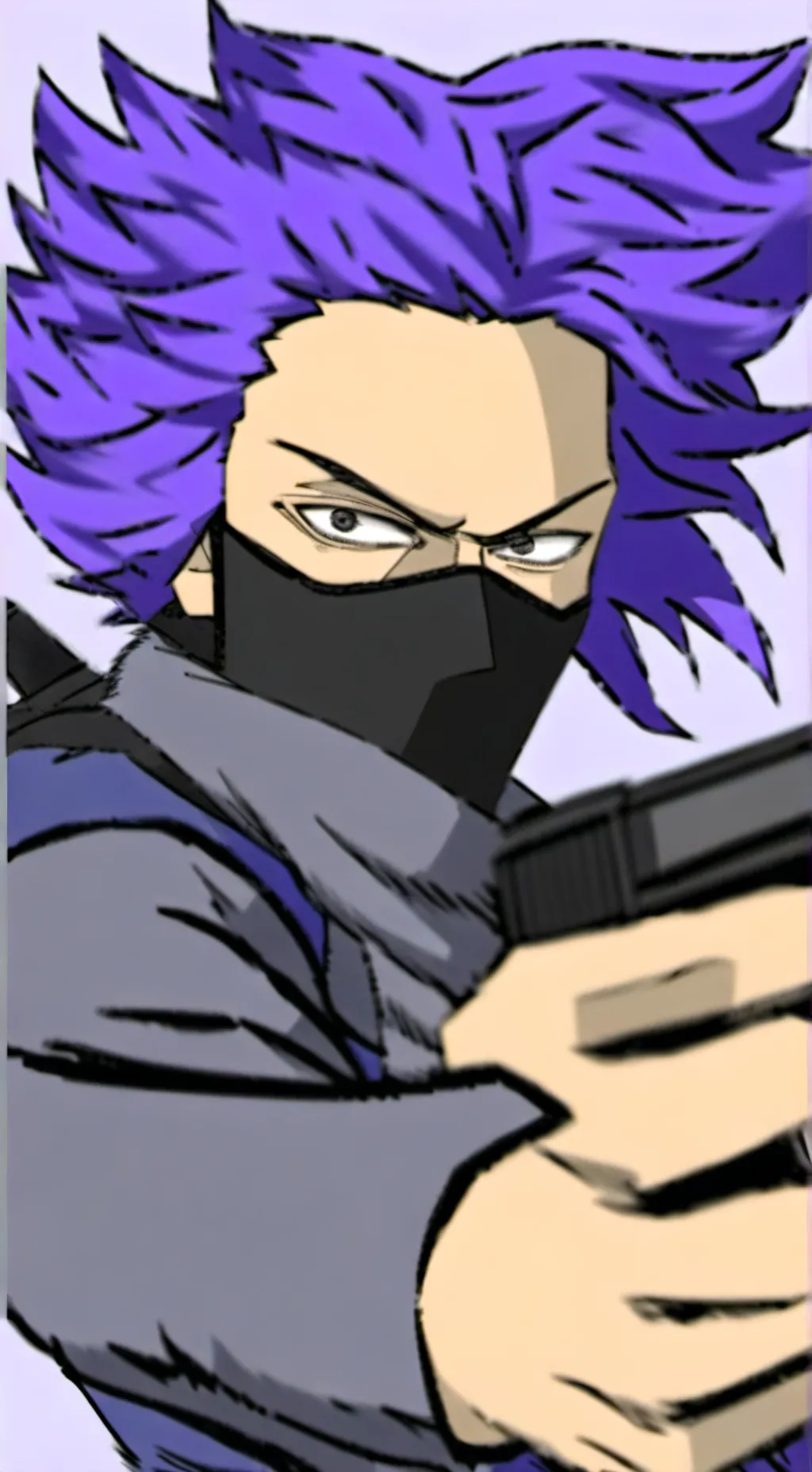 ai character: Hitoshi shinsou BL background
