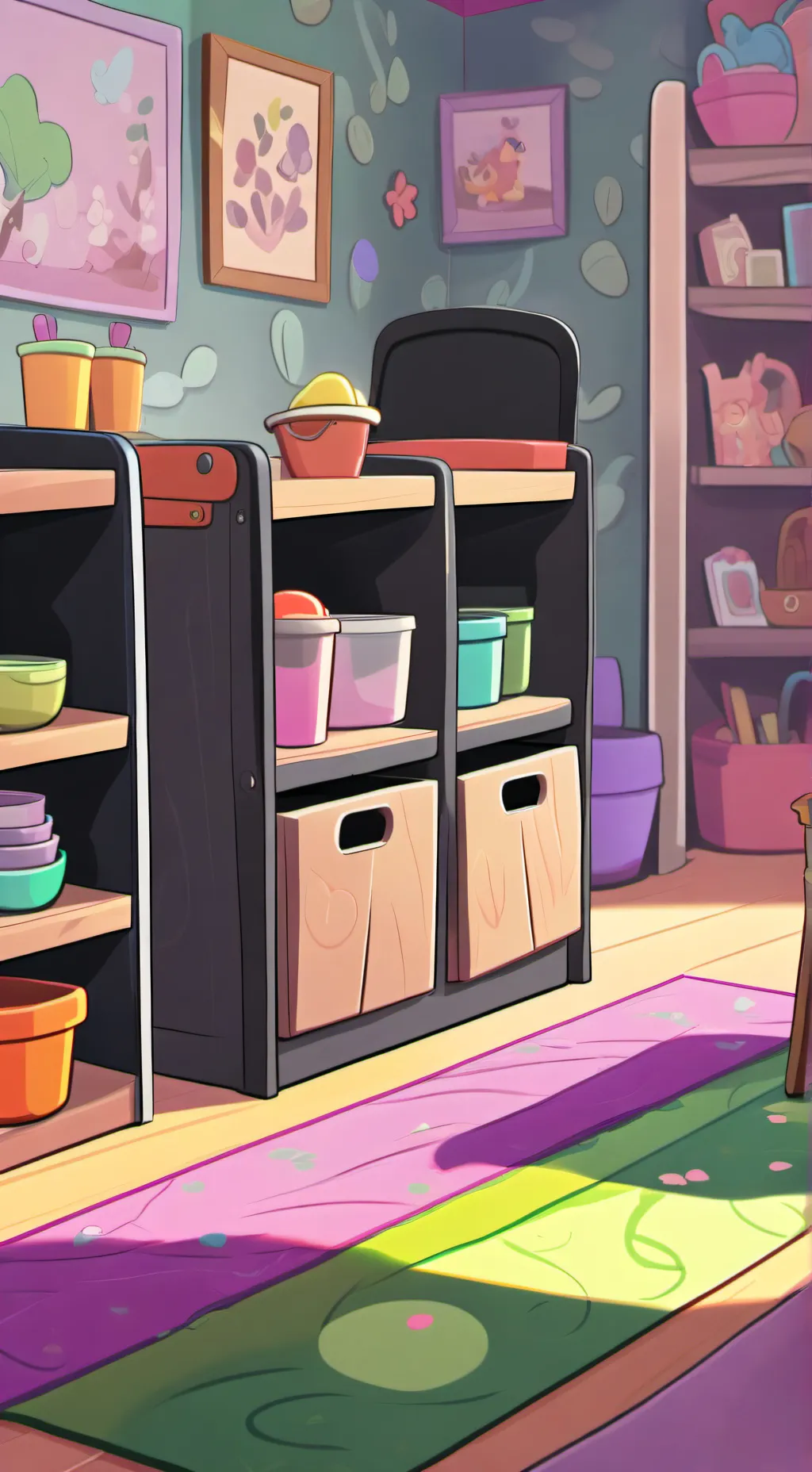 ai character: Sprunki babies background