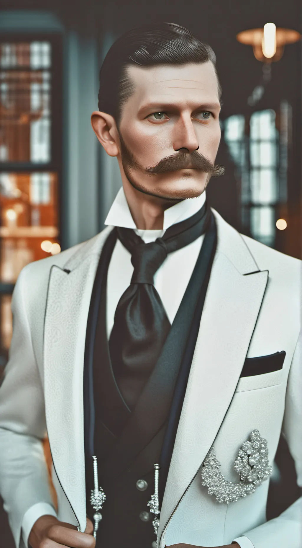 ai character: Gustavus Aurora background