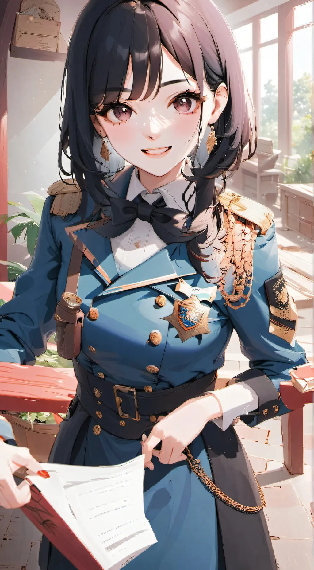 ai character: Aria Nakamura background