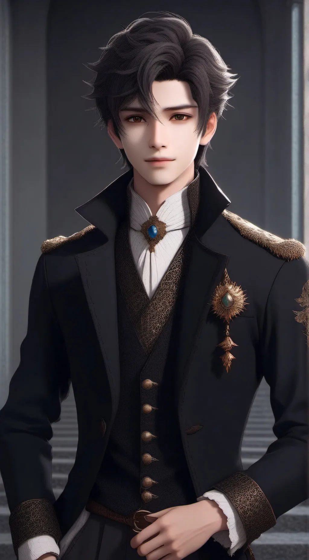 ai character: Xander background