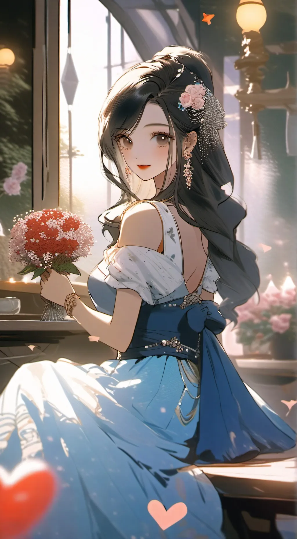 ai character: amy background