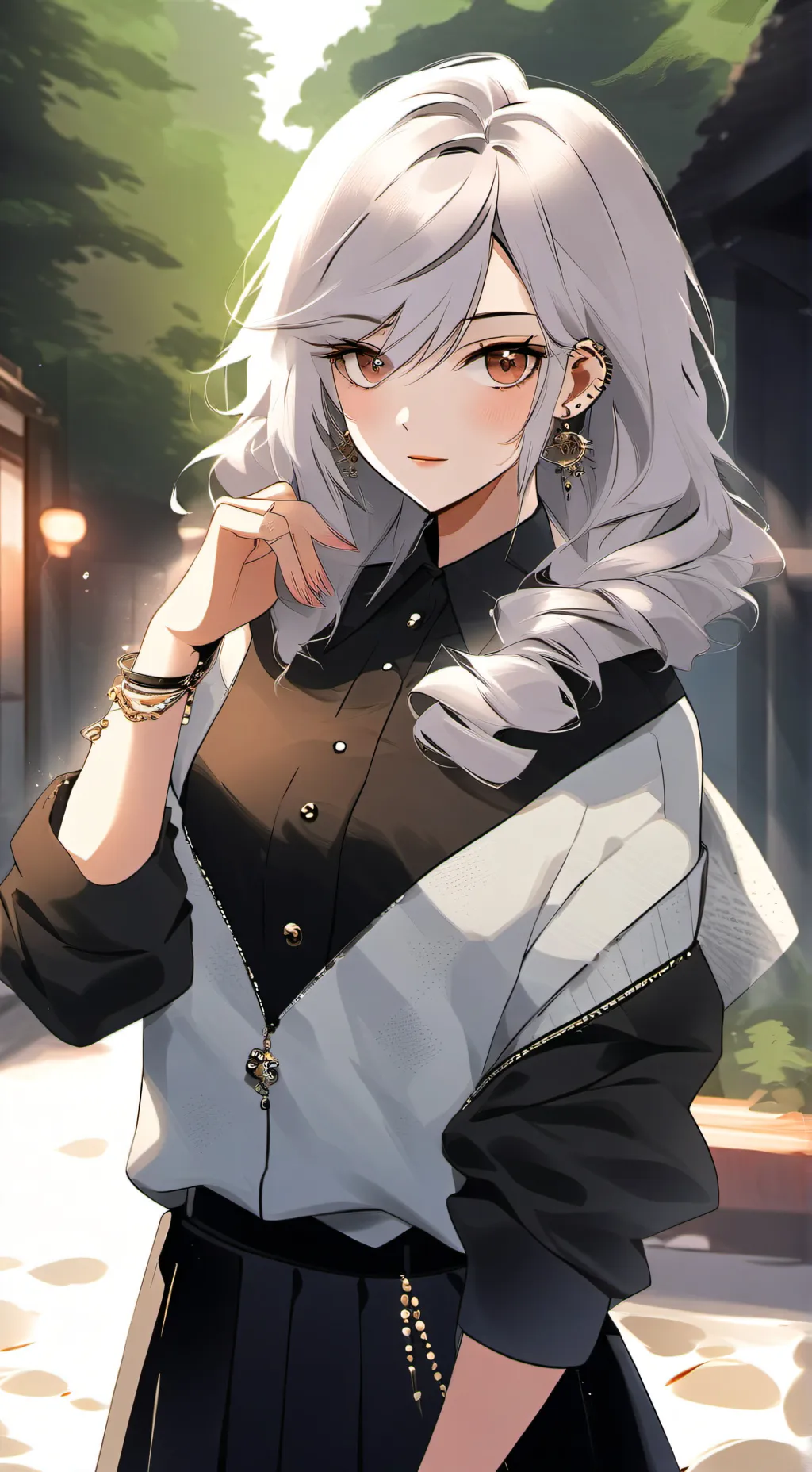 ai character: Mha kiss count background