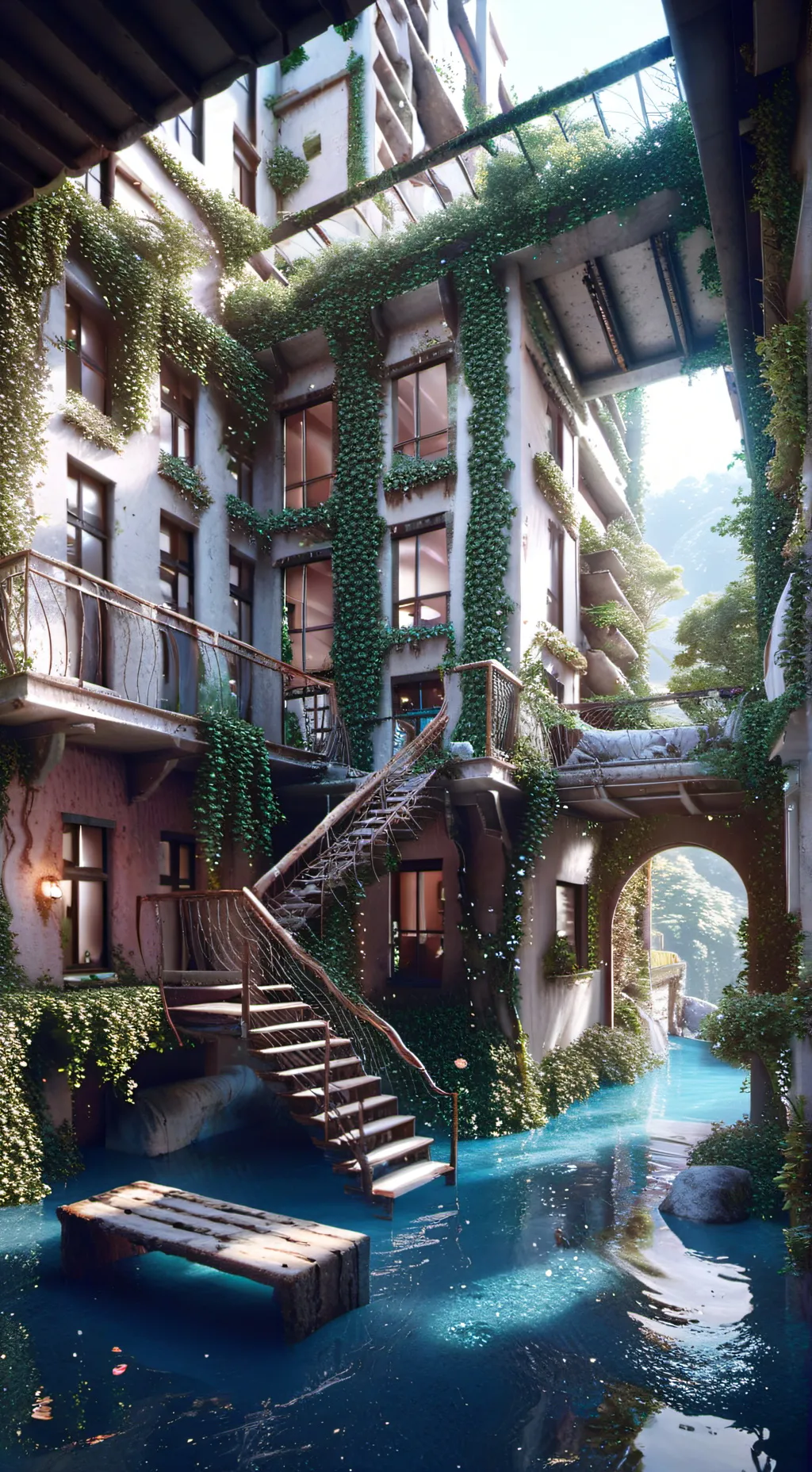 ai character: Flat/apartment background