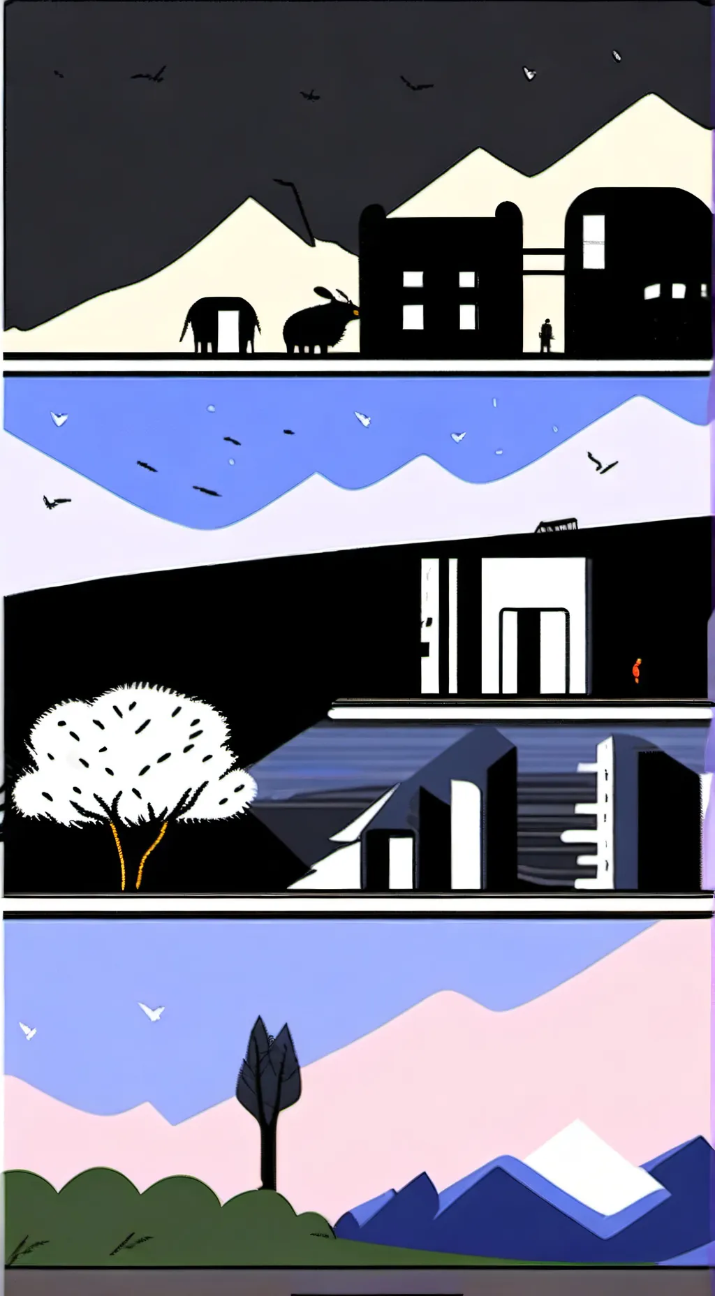 ai character: Ava vs klyoshi background