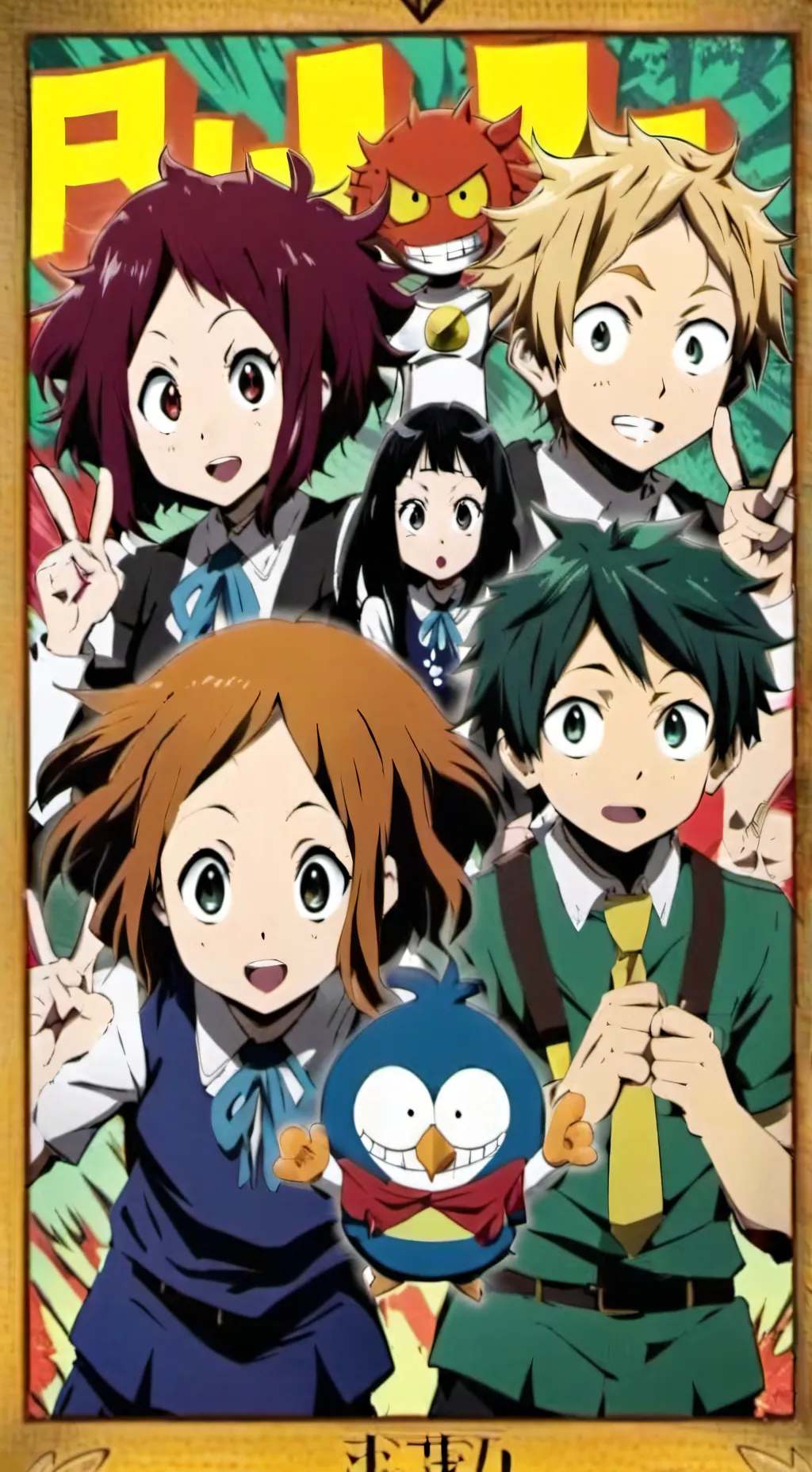 ai character: denki x kiri background