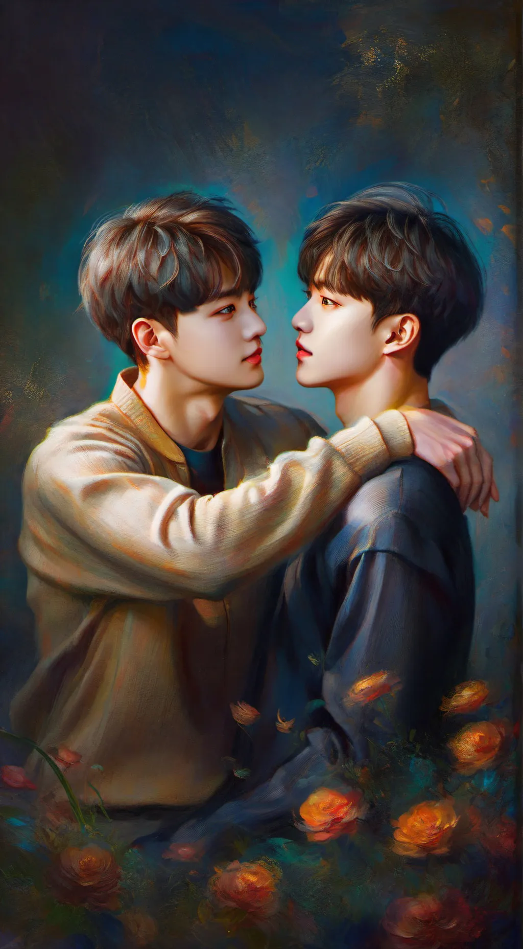 ai character: jimin y tu mama background