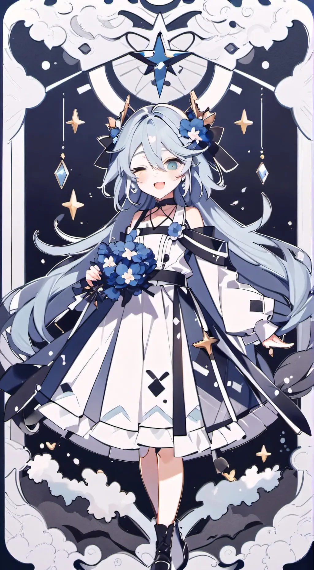 ai character: •~Sprout 🍓~• background