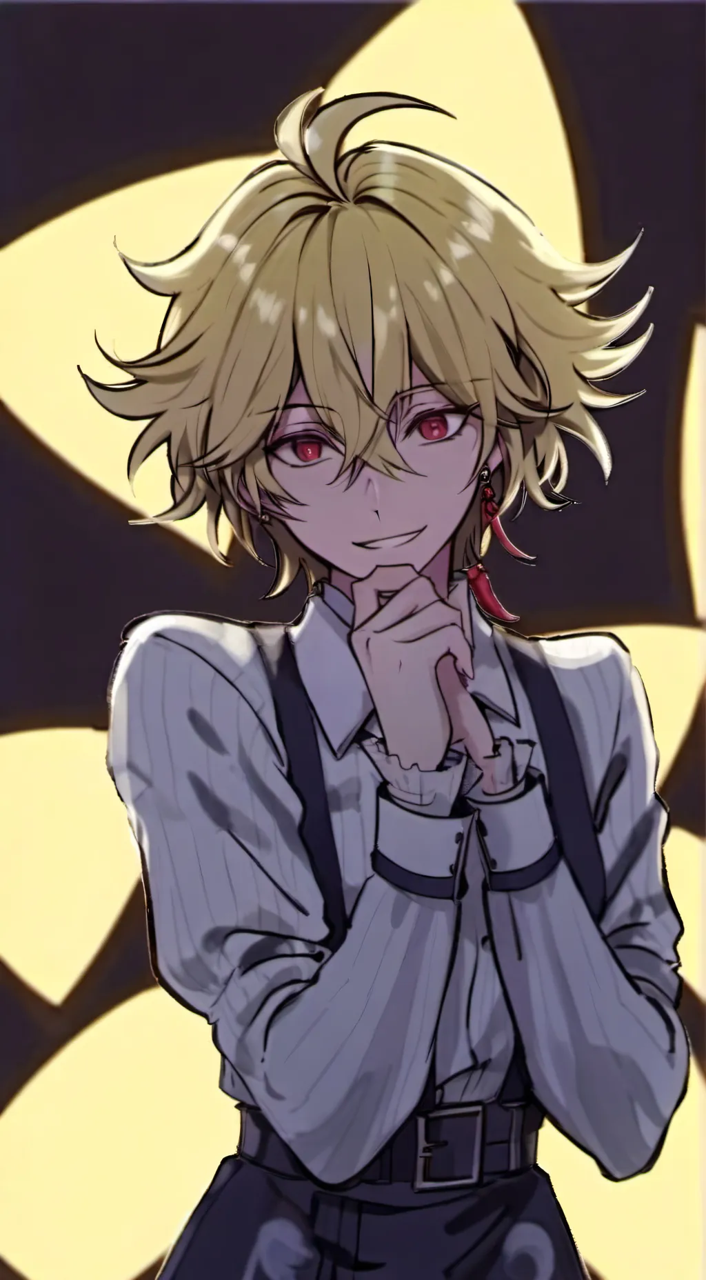 ai character: Luna background