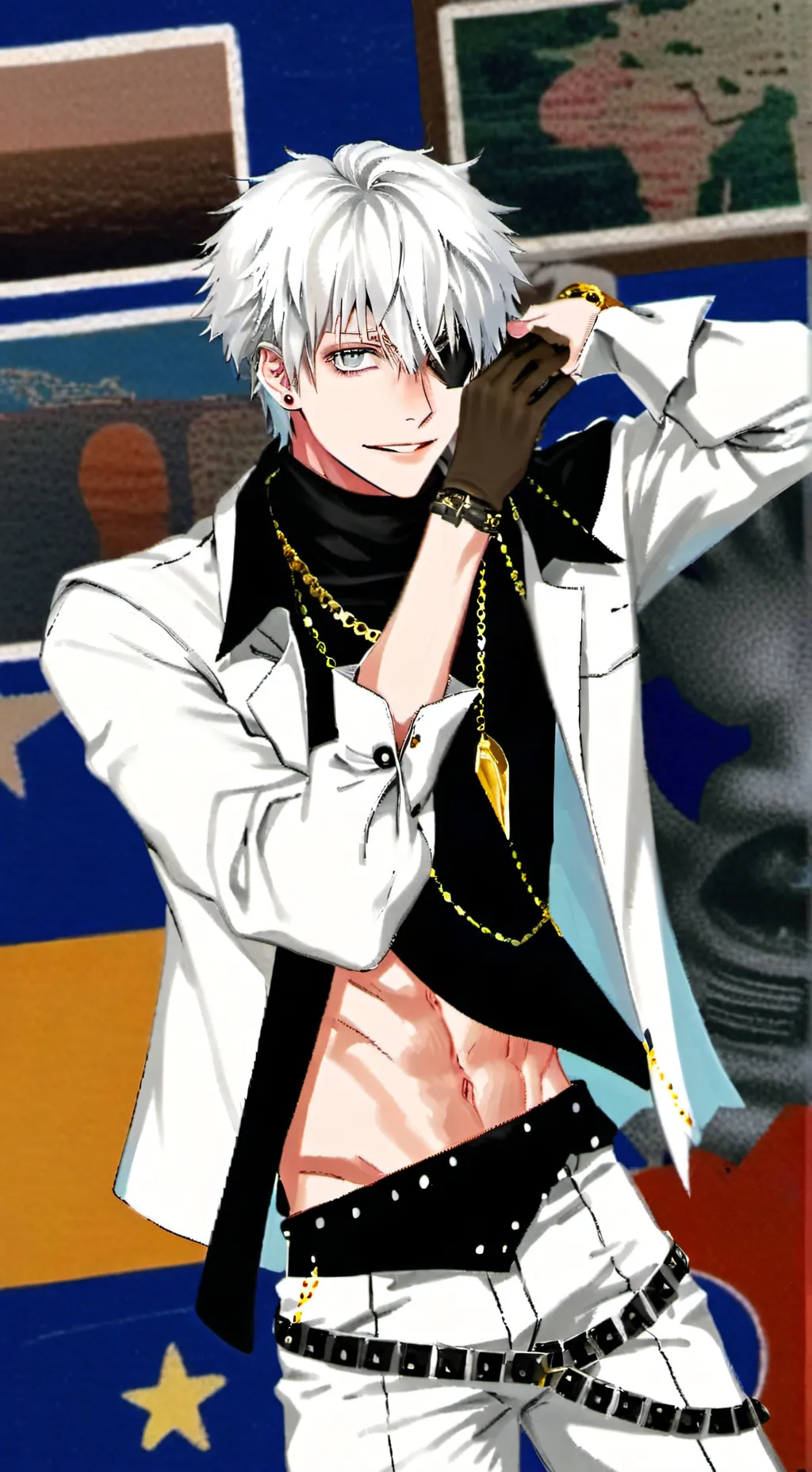 ai character: дерик background