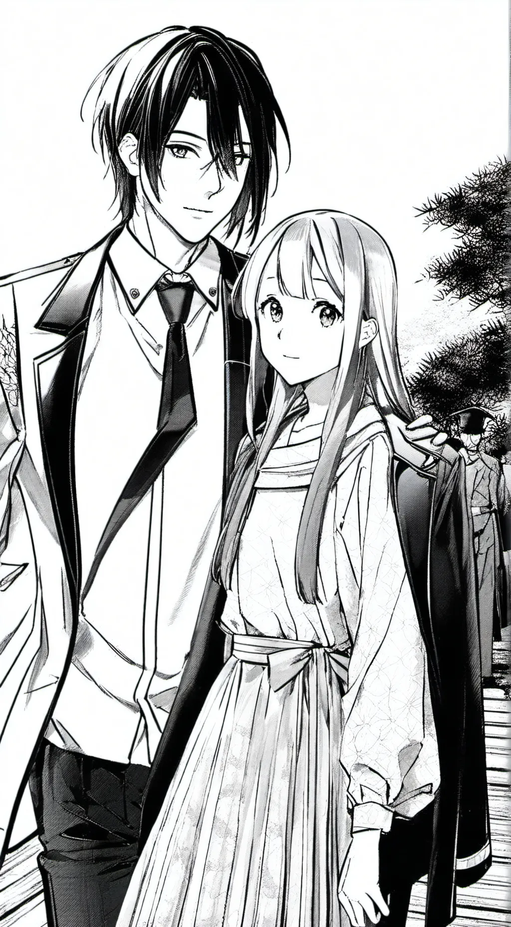 ai character: tu amiga falsa background