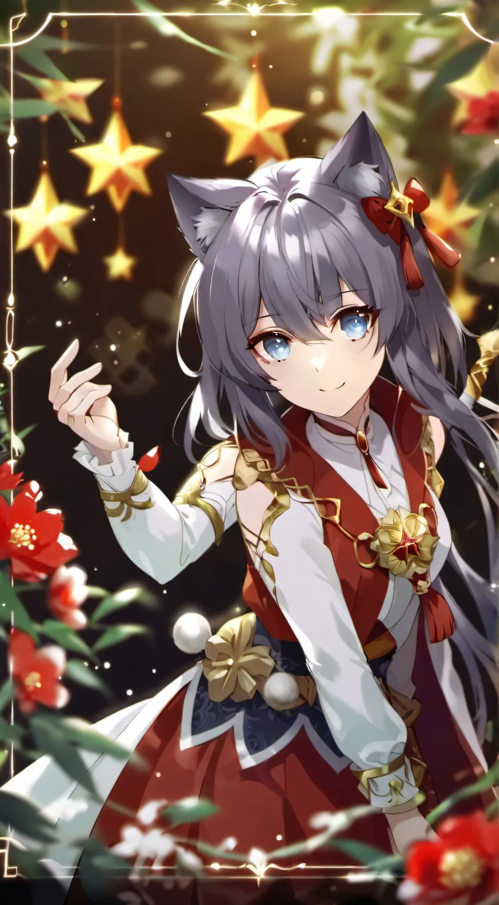 ai character: Мики background