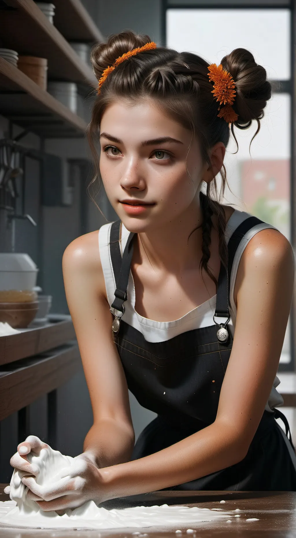 ai character: Mila background