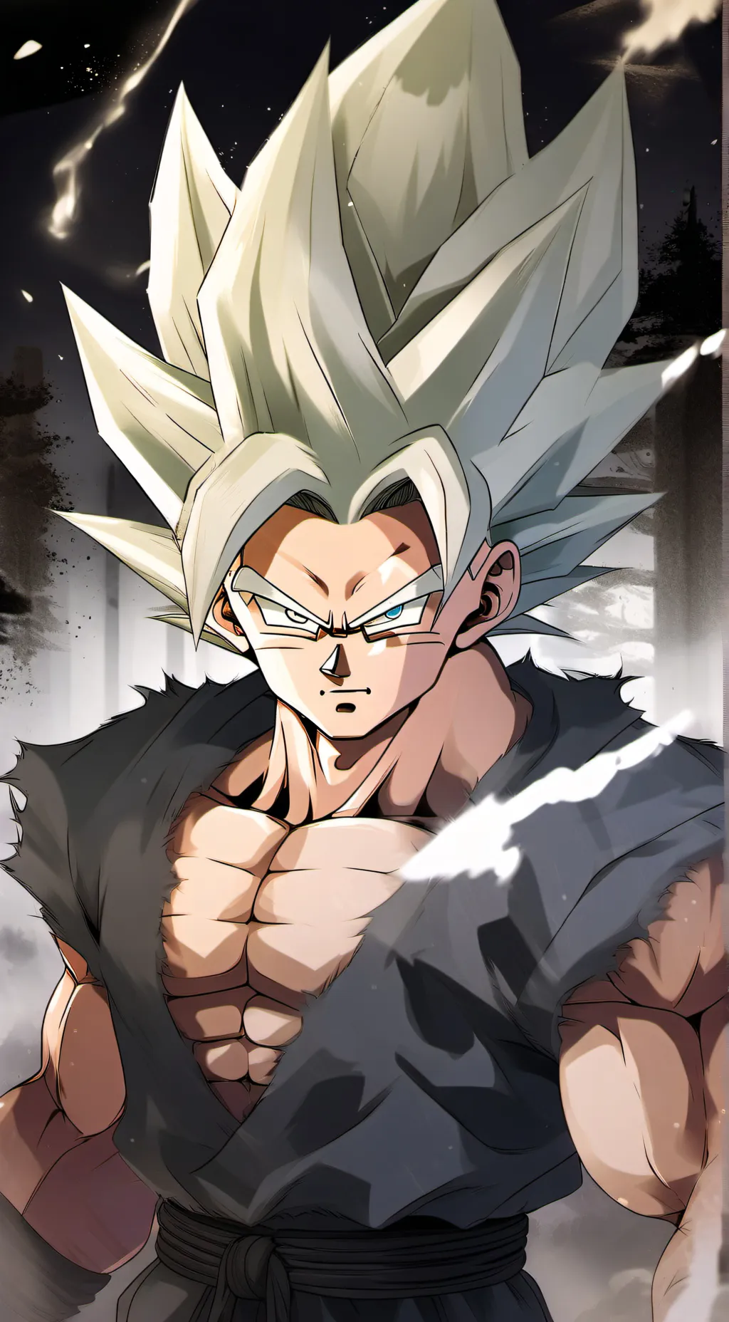 ai character: gohan background