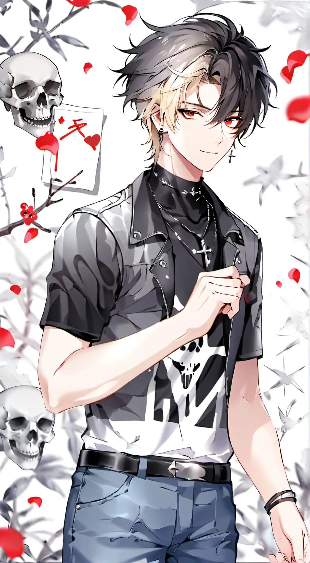 ai character: Sky background