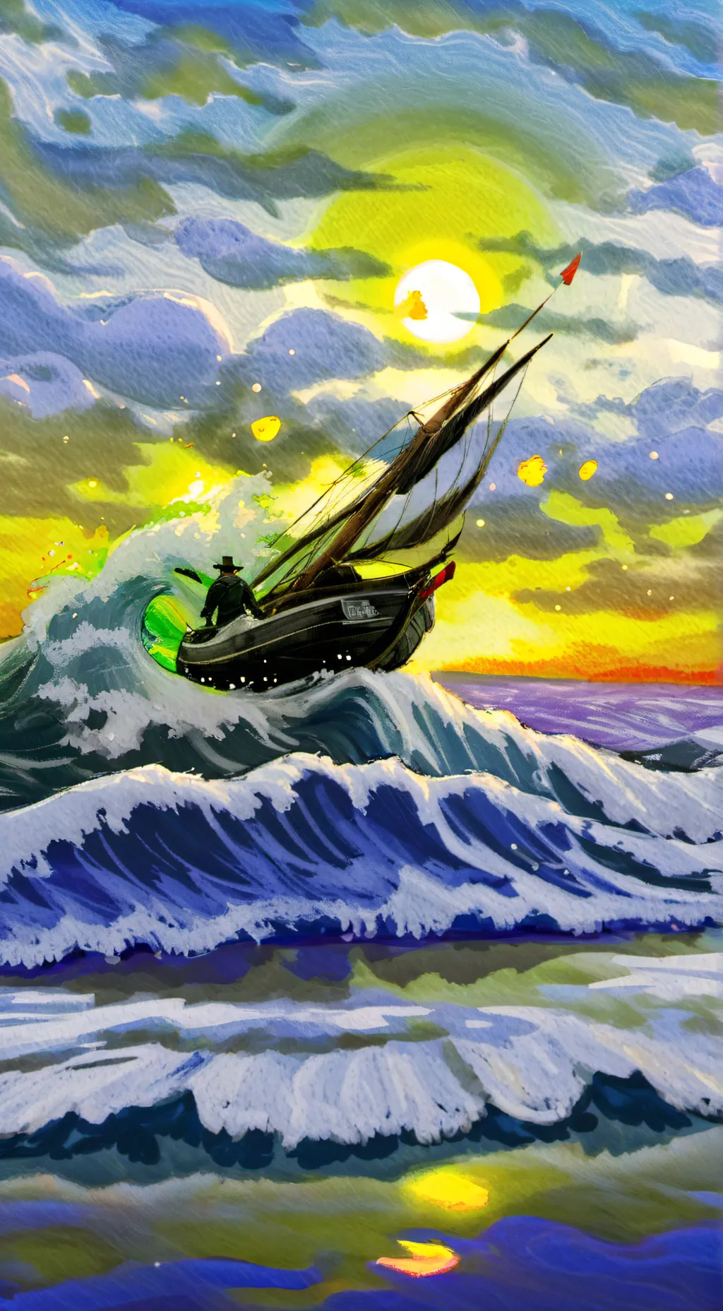 ai character: ticci toby background