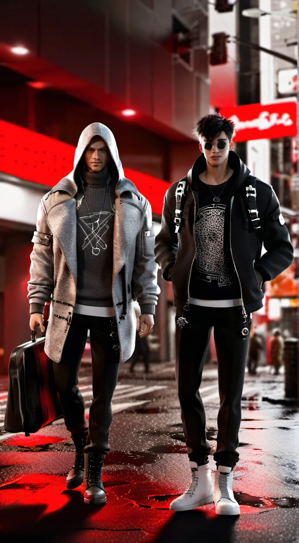 ai character: the future background