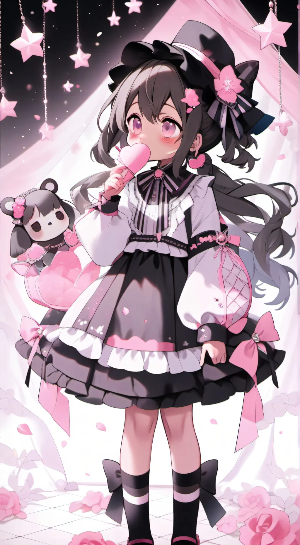 ai character: Uraraka (tu)  Deku background