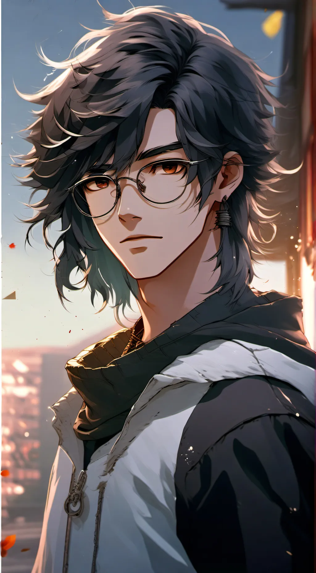 ai character: Uzumaki  background