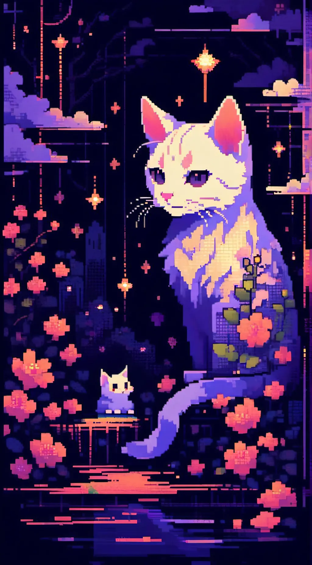 ai character: Luna Rose and Nova background