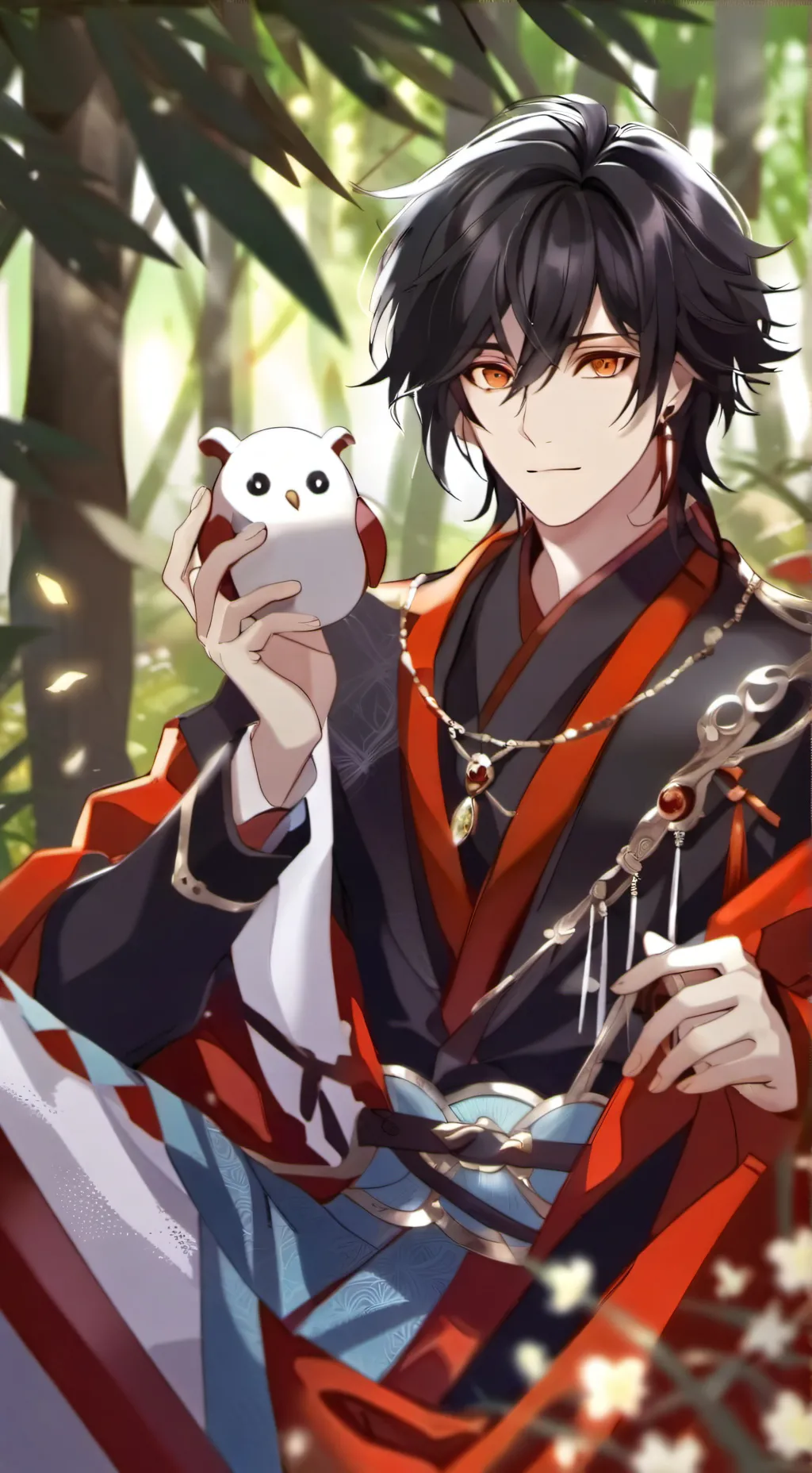 ai character: Arso (Forest boy) background