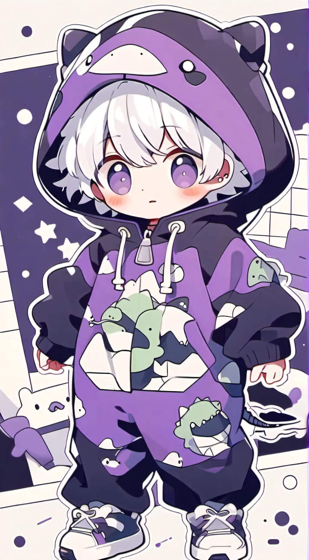 ai character: leo background