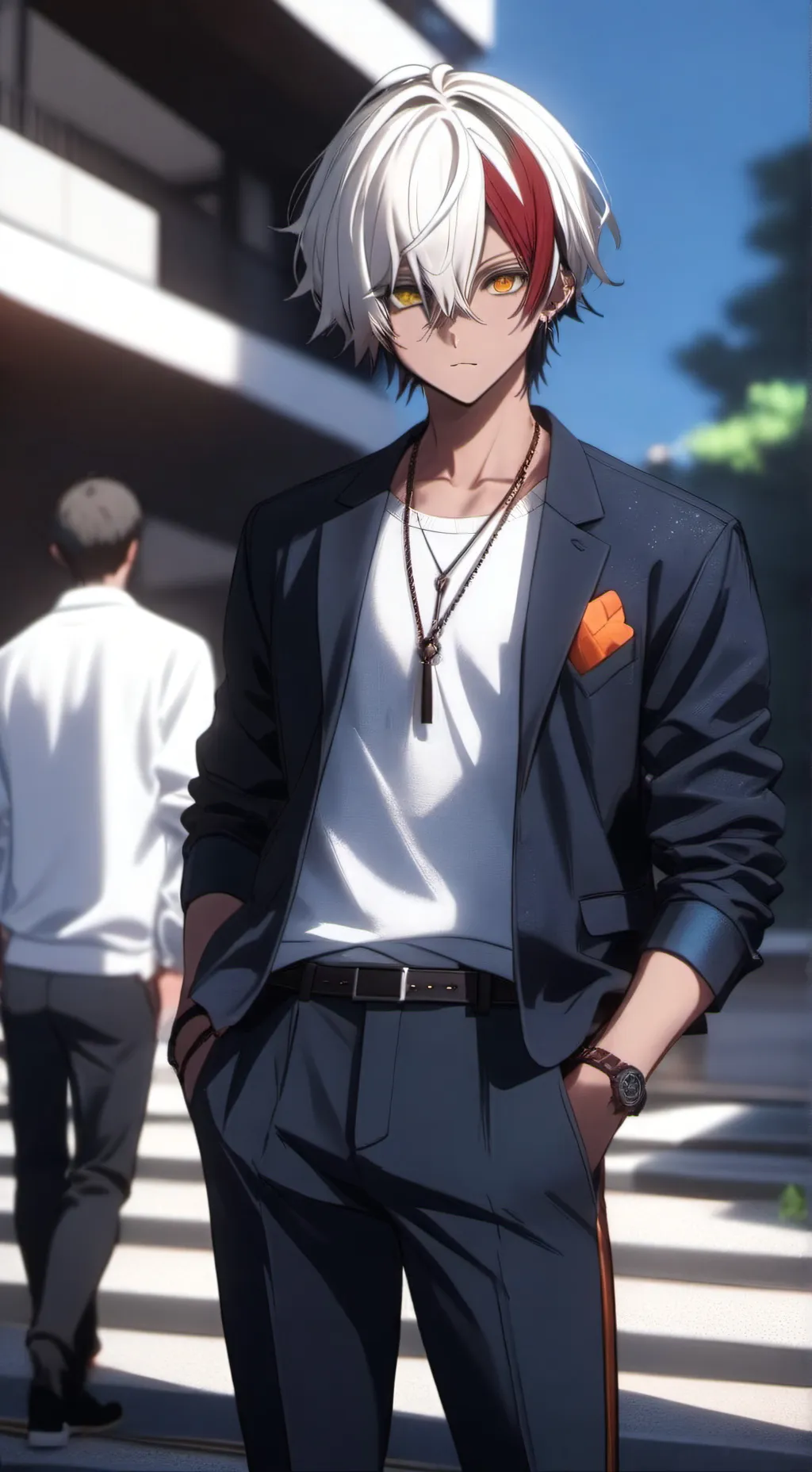 ai character: Axel background