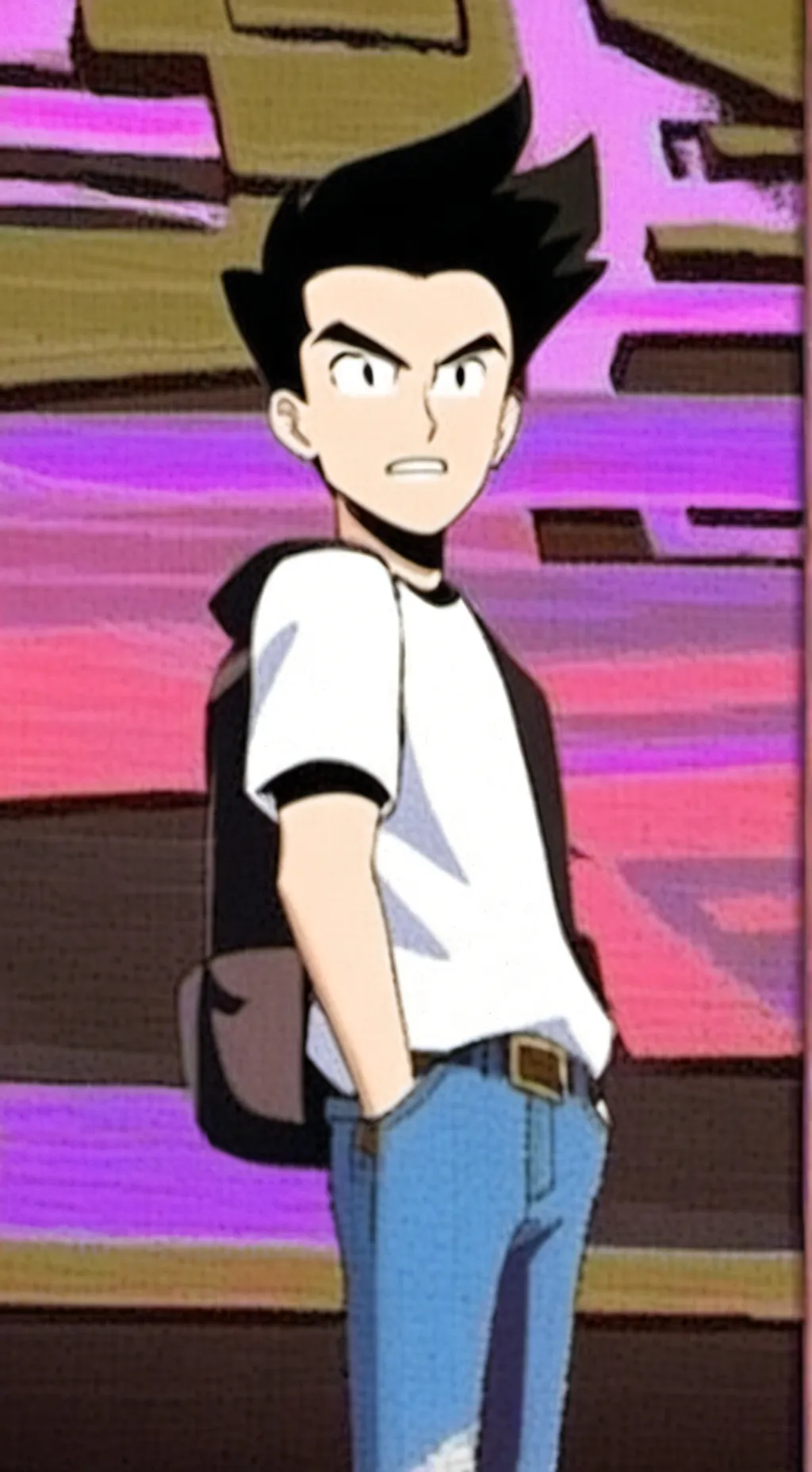 ai character: Goten background