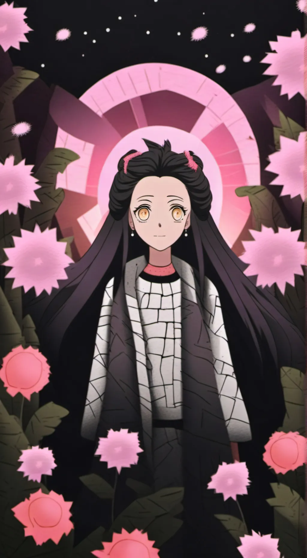 ai character: henna je background