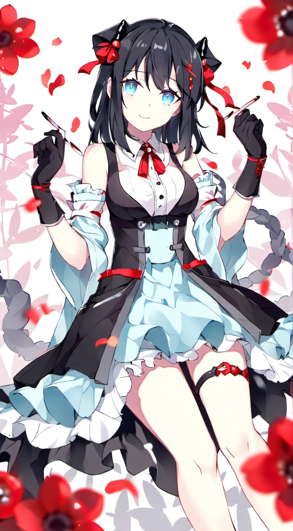 ai character: demon slayer  background