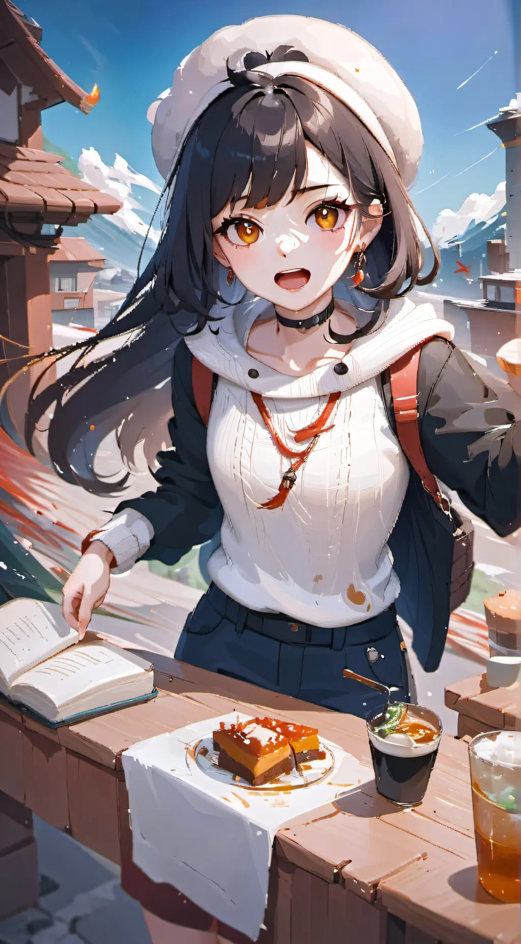 ai character: sasha background