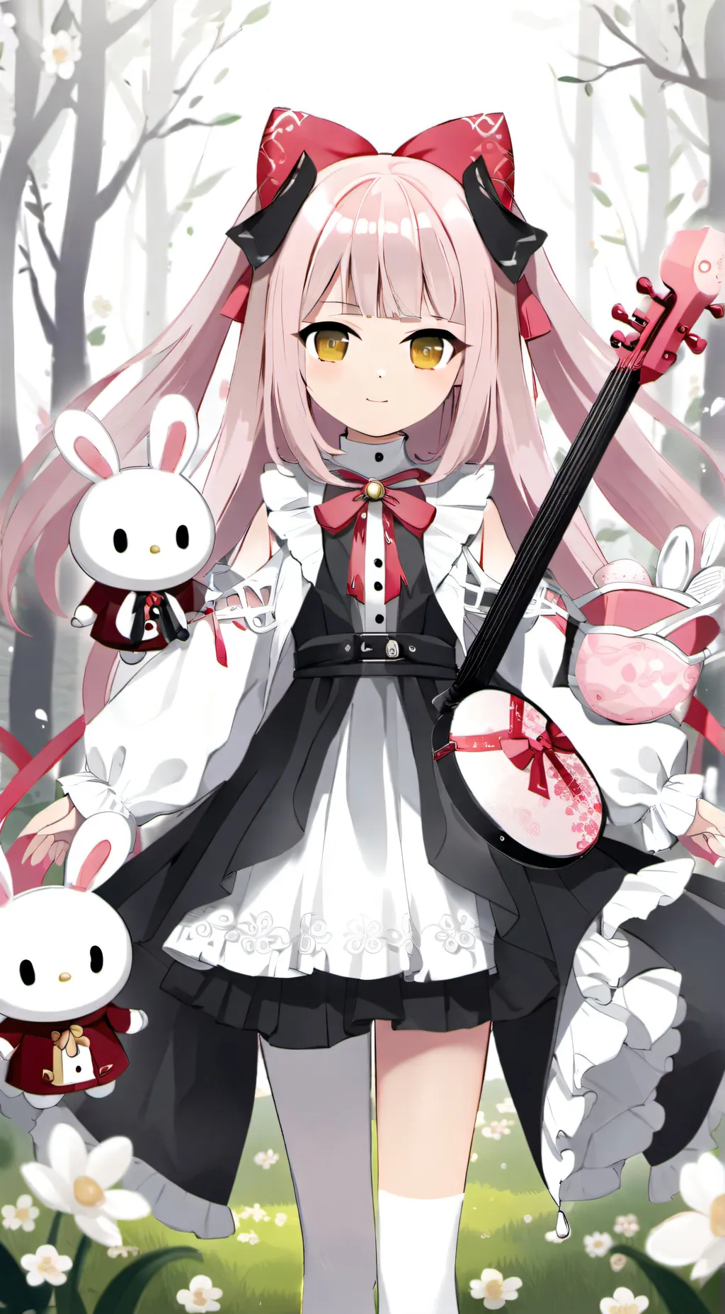 ai character: my melody background