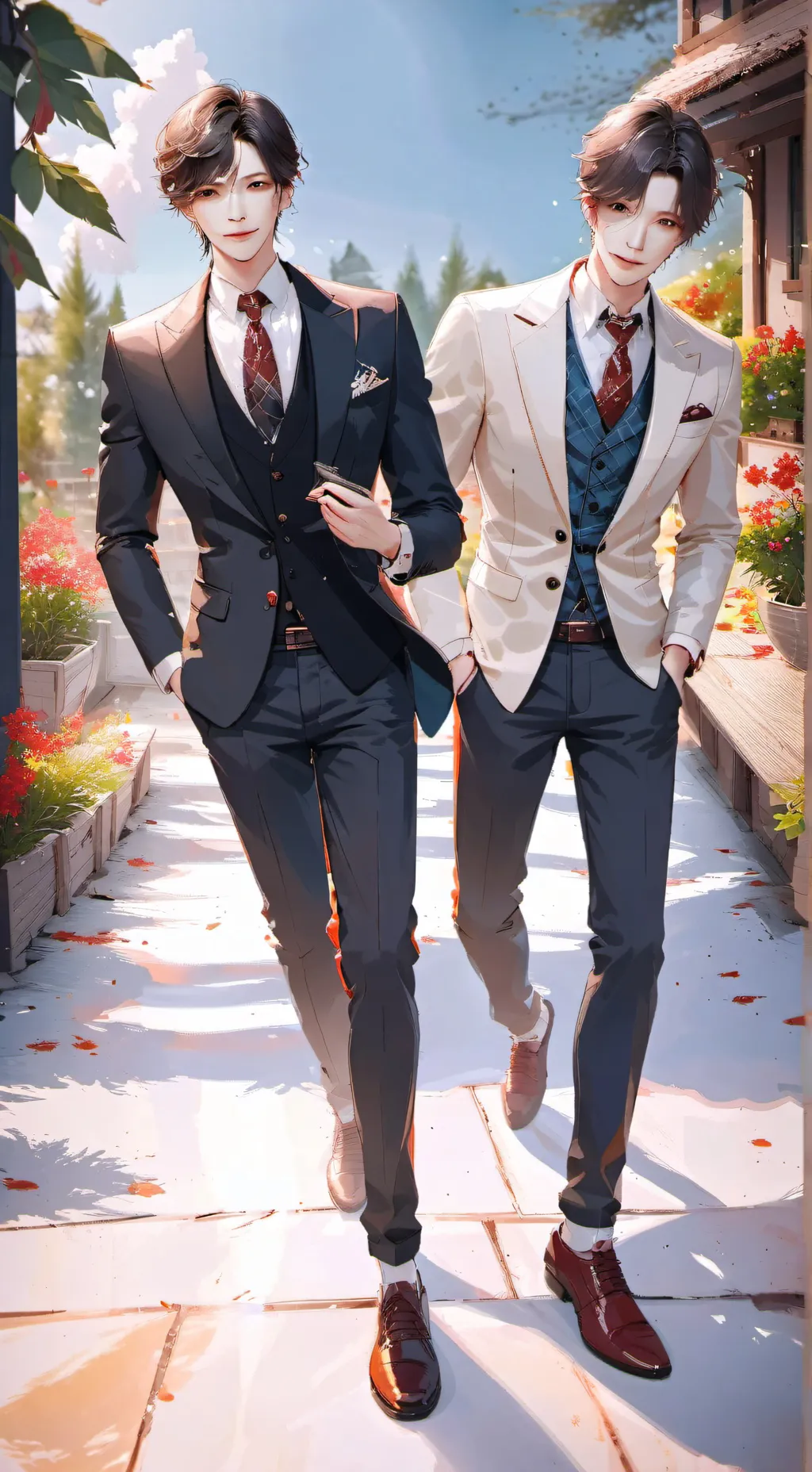 ai character: •°otto°•lotto•° background