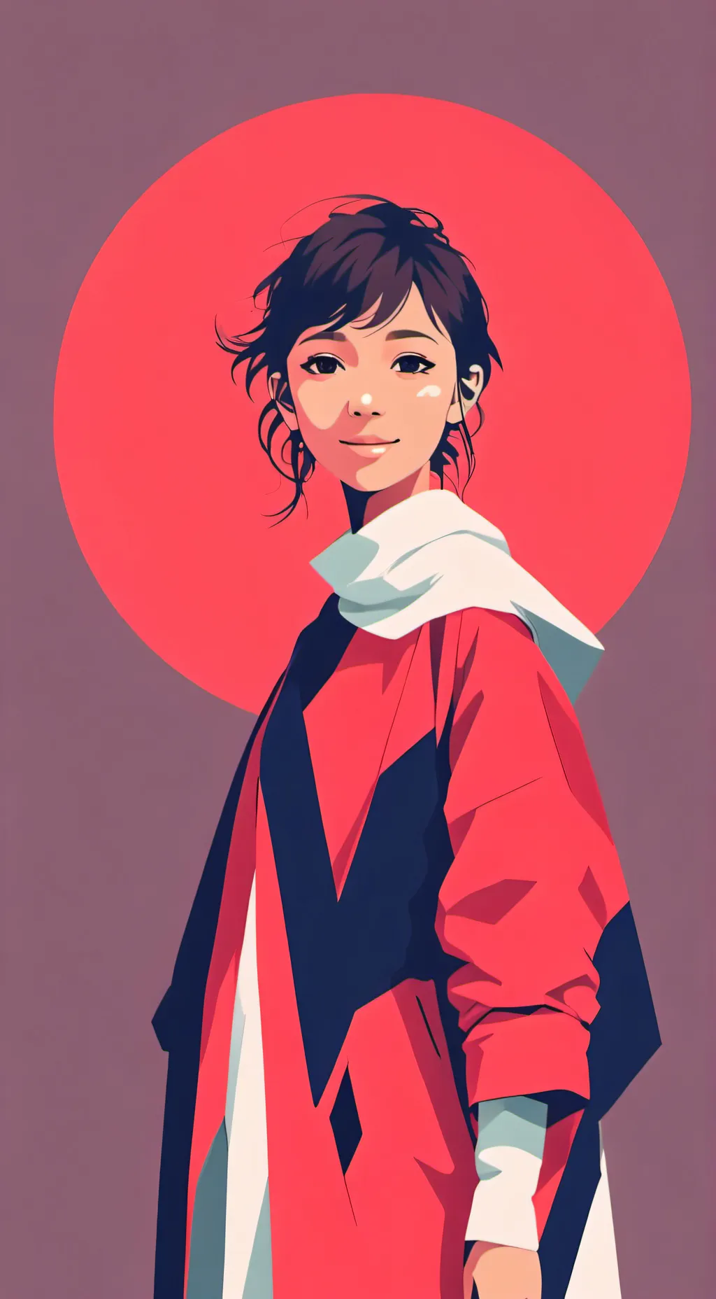 ai character:  guard (squid gam) background