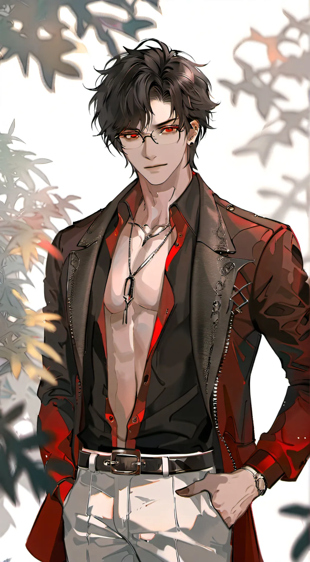 ai character: x Sawada Shun x background