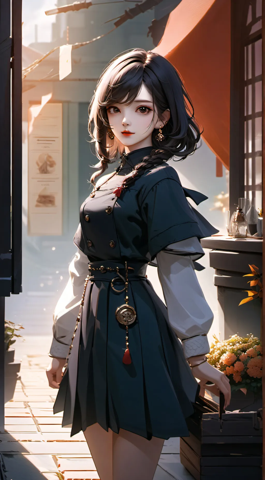 ai character: los pilares background