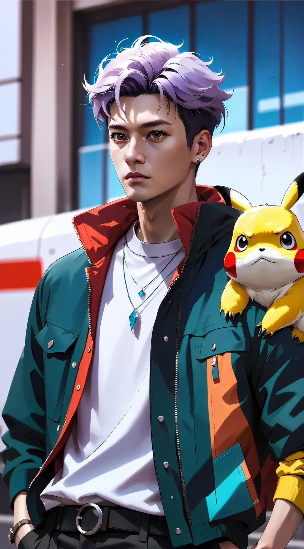 ai character: Thanos background