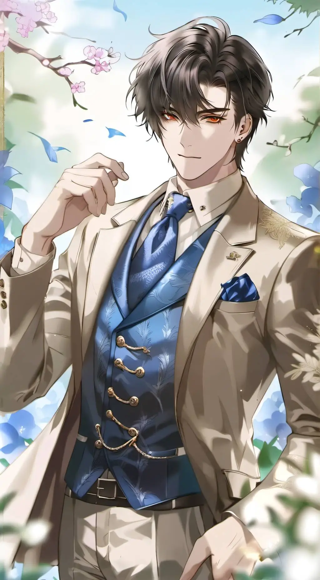 ai character: Leo background