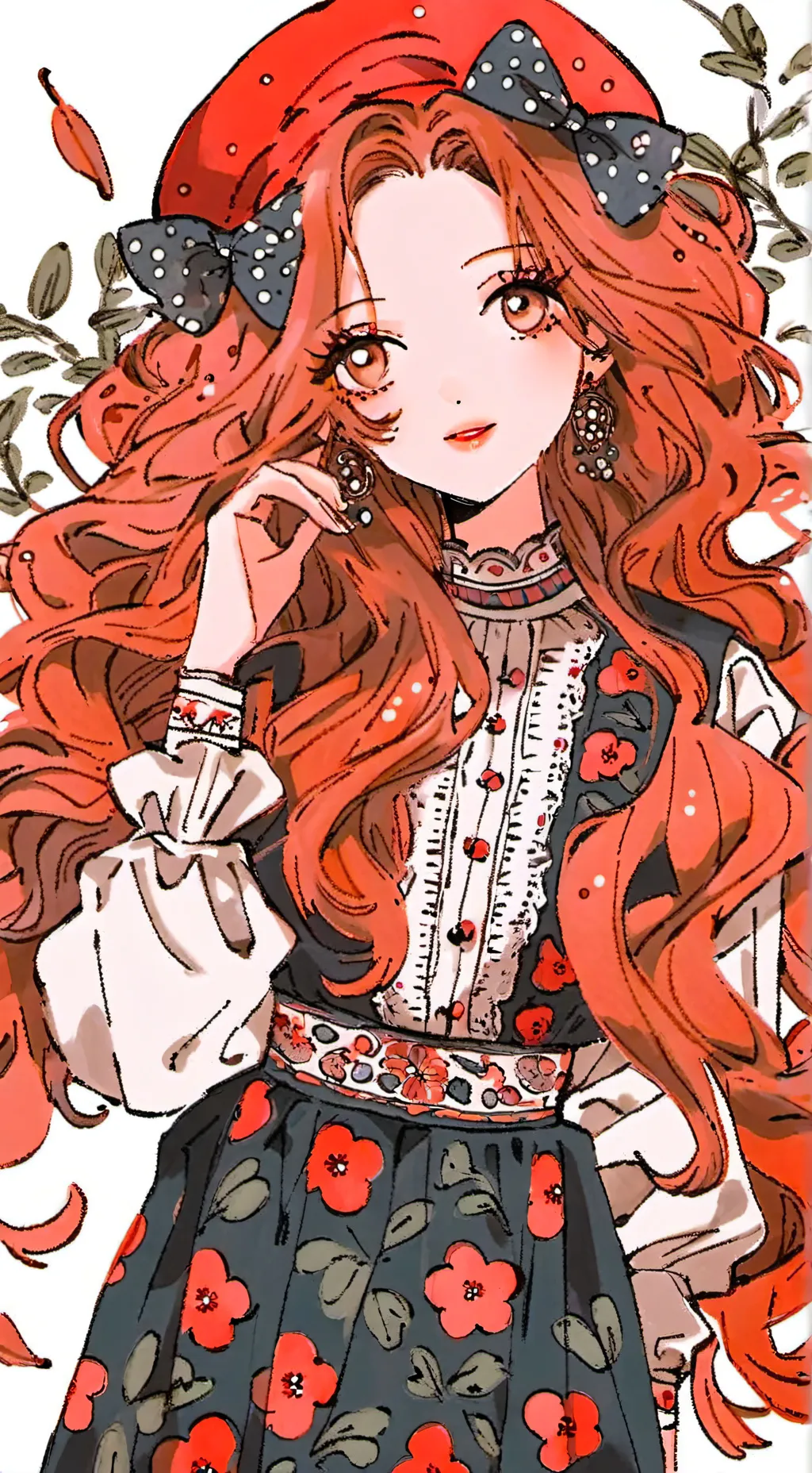 ai character: Emy  background